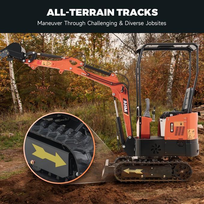 AX-12 | 13.5 HP B&amp;S Engine Mini Excavator - 0