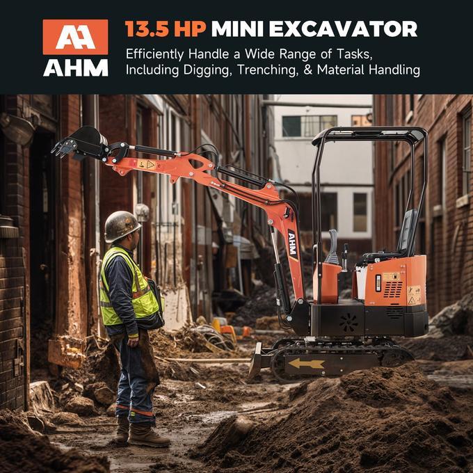 AX-12 | 13.5 HP B&amp;S Engine Mini Excavator